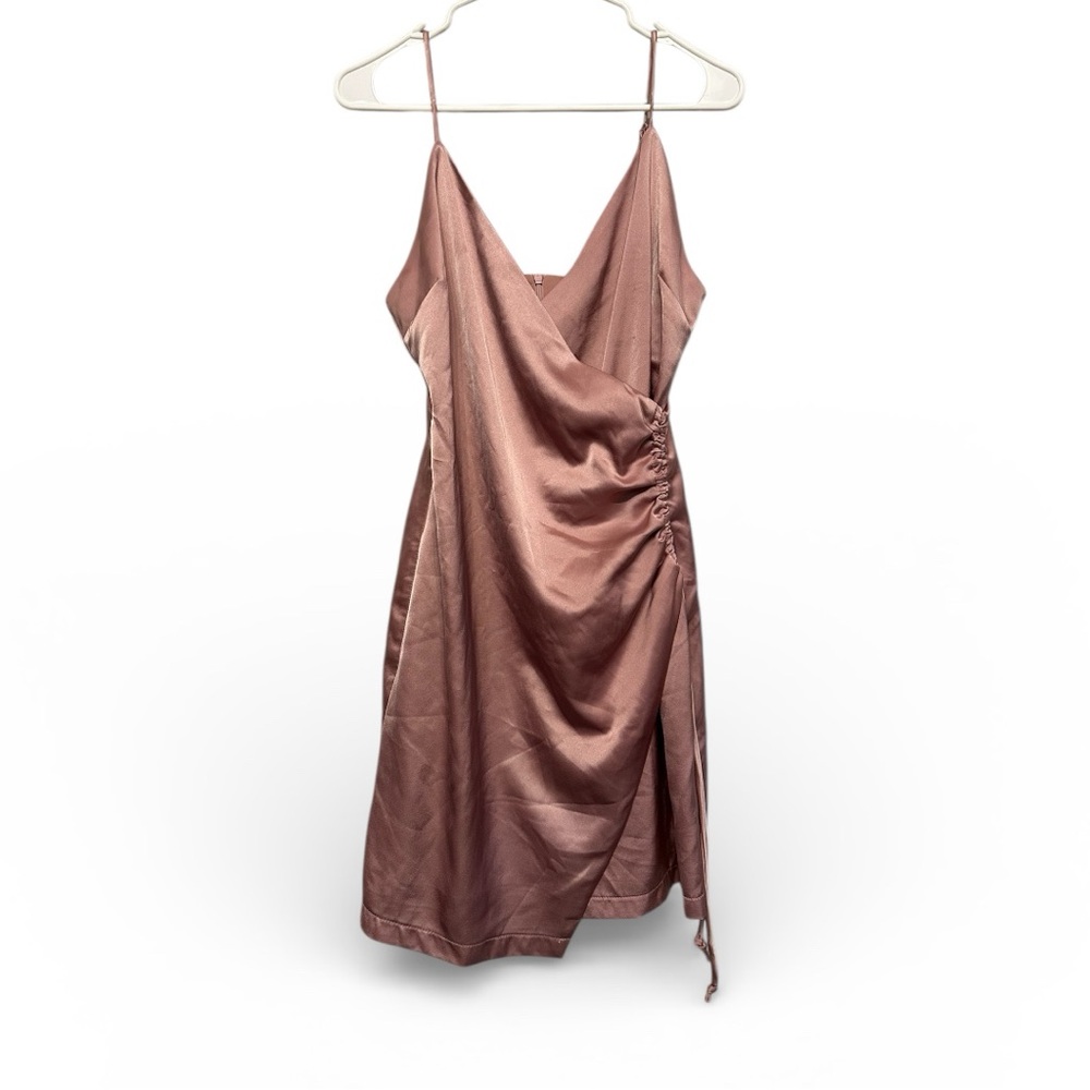 Altar'd State Rose Satin Mini Dress Size Small